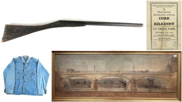 Antiques: A rifle, rare books, and a lock of Oscar Wilde's hair