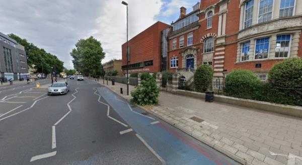 Central Foundation Girls' School on Bow Road in east London (Picture: Google)