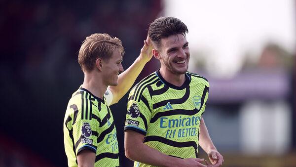 He’s amazing – Martin Odegaard hails ‘brilliant’ Declan Rice impact at Arsenal