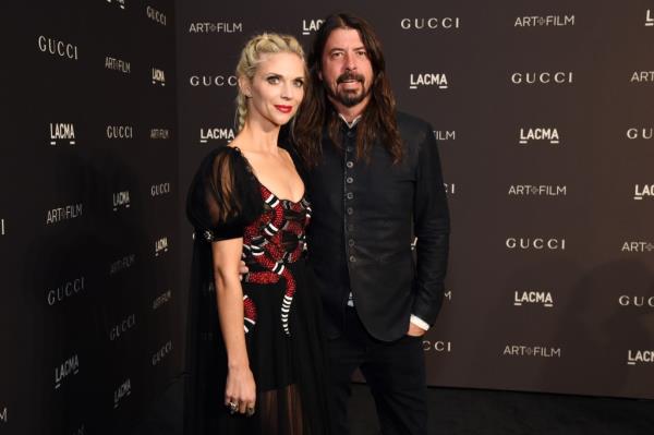 Jordyn Blum, Dave Grohl at the 2018 LACMA Art + Film Gala