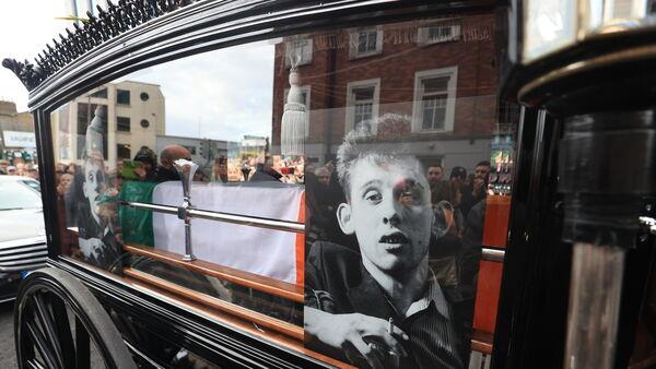 Mourners line streets of Dublin to say goodbye to Shane MacGowan