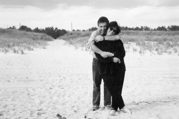 Ina Garten and husband Jeffrey embrace.