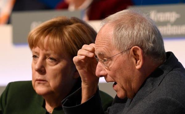 Germany Obit Schaeuble