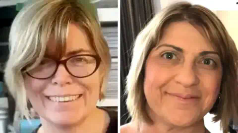BBC Teachers Liz Hopkin (left) and Fiona Elias (right)