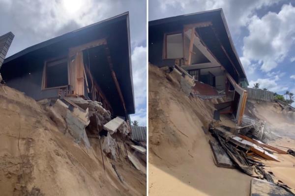 Officials are demanding he clean up the mess and pay damages to restore the beach. But critics say the state could have acted sooner, with some locals blaming officials for turning a blind eye to the years-long erosion issue.