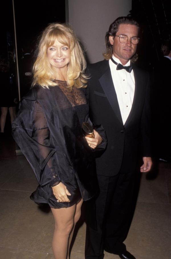 Goldie Hawn and Kurt Russell during 8th Annual Carousel of Hope Ball at Beverly Hilton Hotel in Beverly Hills.