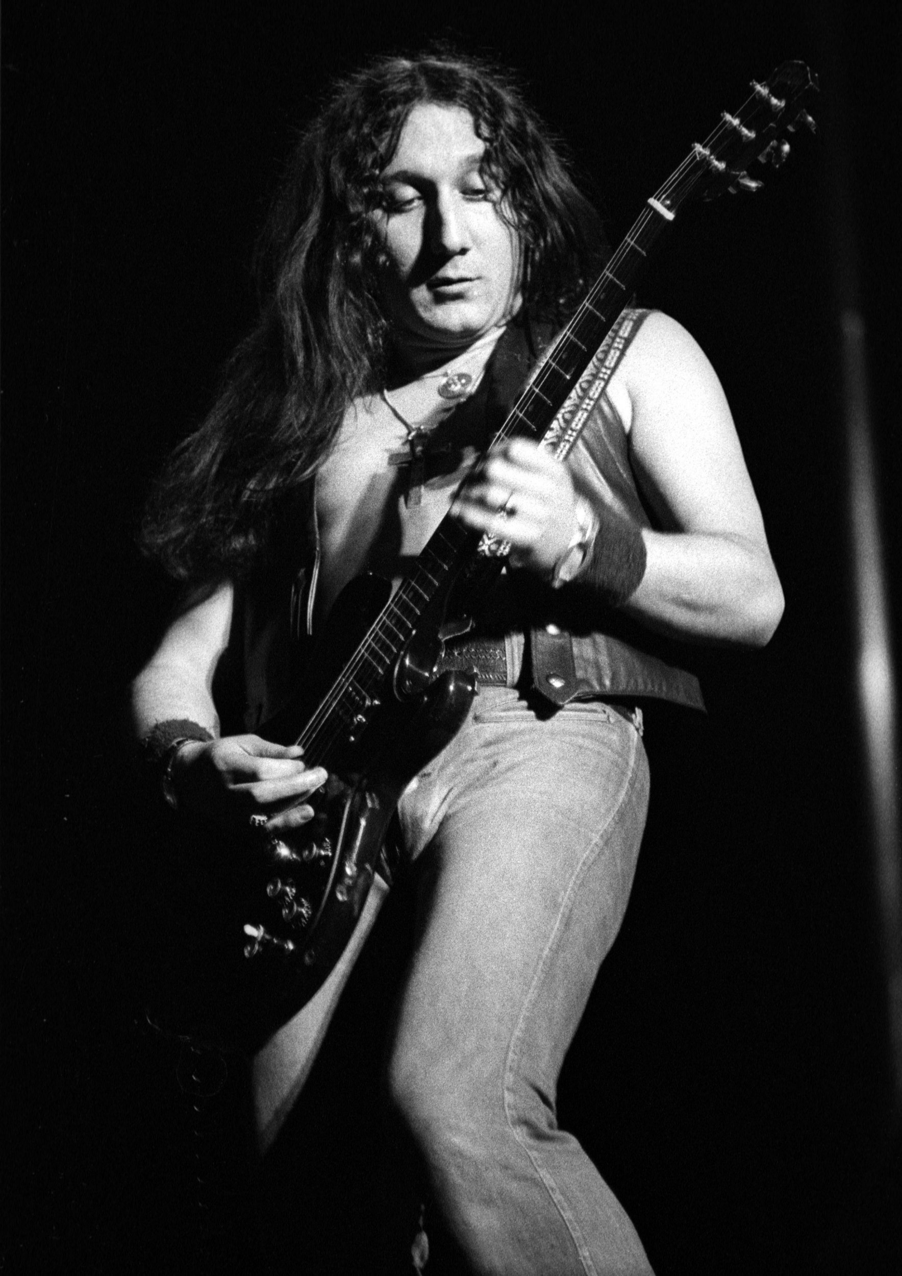 Uriah Heep in concert at the Rainbow Theatre