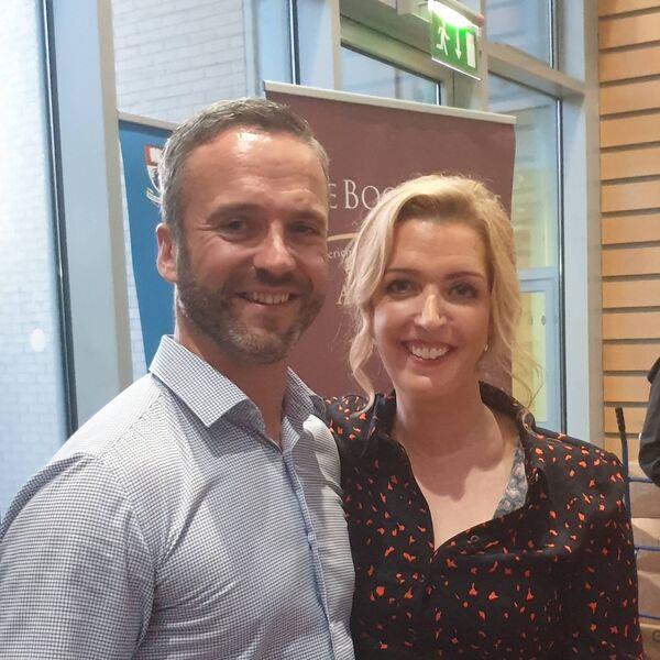 David Brennan and Vicky Phelan David Brennan and Vicky Phelan