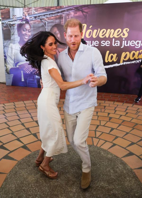 Meghan Markle, Prince Harry in Colombia on August 18, 2024