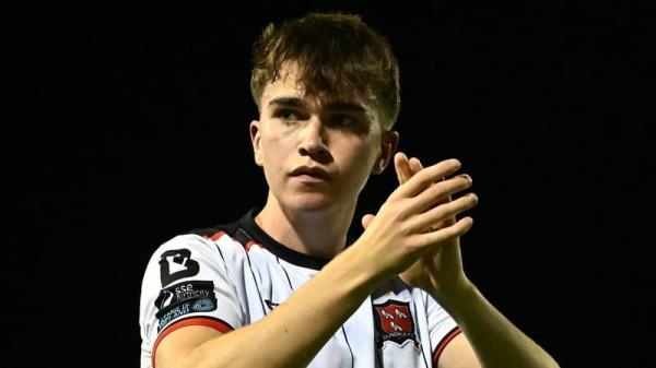 Eoin Kenny was on hand to rescue a point for Dundalk