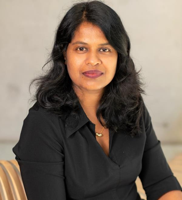 Portrait of Dr Sandhya Clement