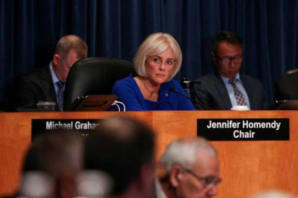 National Transportation Safety Board Chair Jennifer Homendy at Tuesday's hearing.