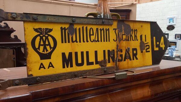 Antiques: Revolving tractor seats and road signs point to our past