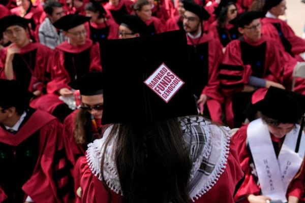 Campus Protests Harvard Commencement