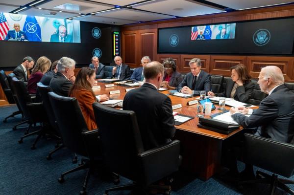President Biden and Secretary of State Antony Blinken 