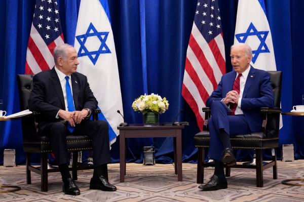 Prime Minister Benjamin Netanyahu and President Biden