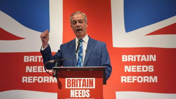 Nigel Farage enters British election race as he announces he will stand in Clacton