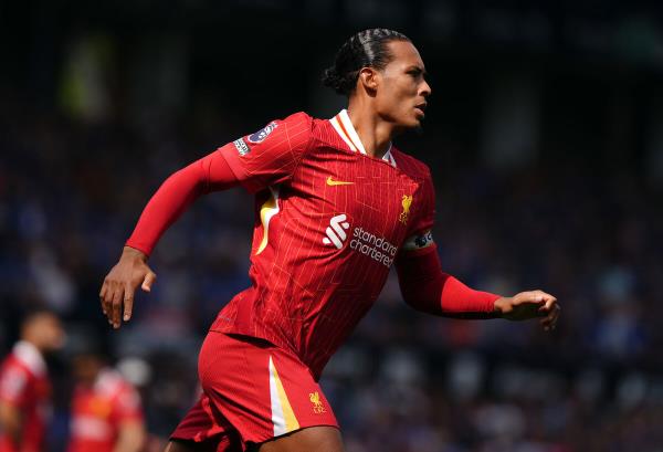 Liverpool's Virgil van Dijk is calm Liverpool's Virgil van Dijk is calm
