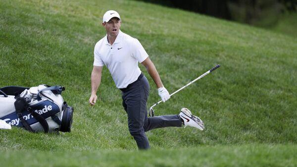 'I scrambled well' - McIlroy digs in but still six shots back of Scheffler at Memorial