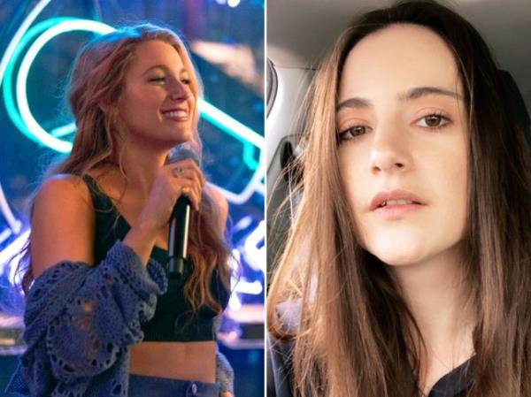 Blake Livlely as Lily Bloom in It Ends With Us and Alexa Nikolas