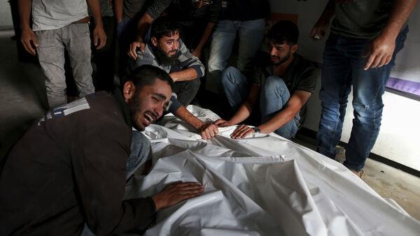 Deadly fire spreads despair, grief among Gazans after Israeli strike