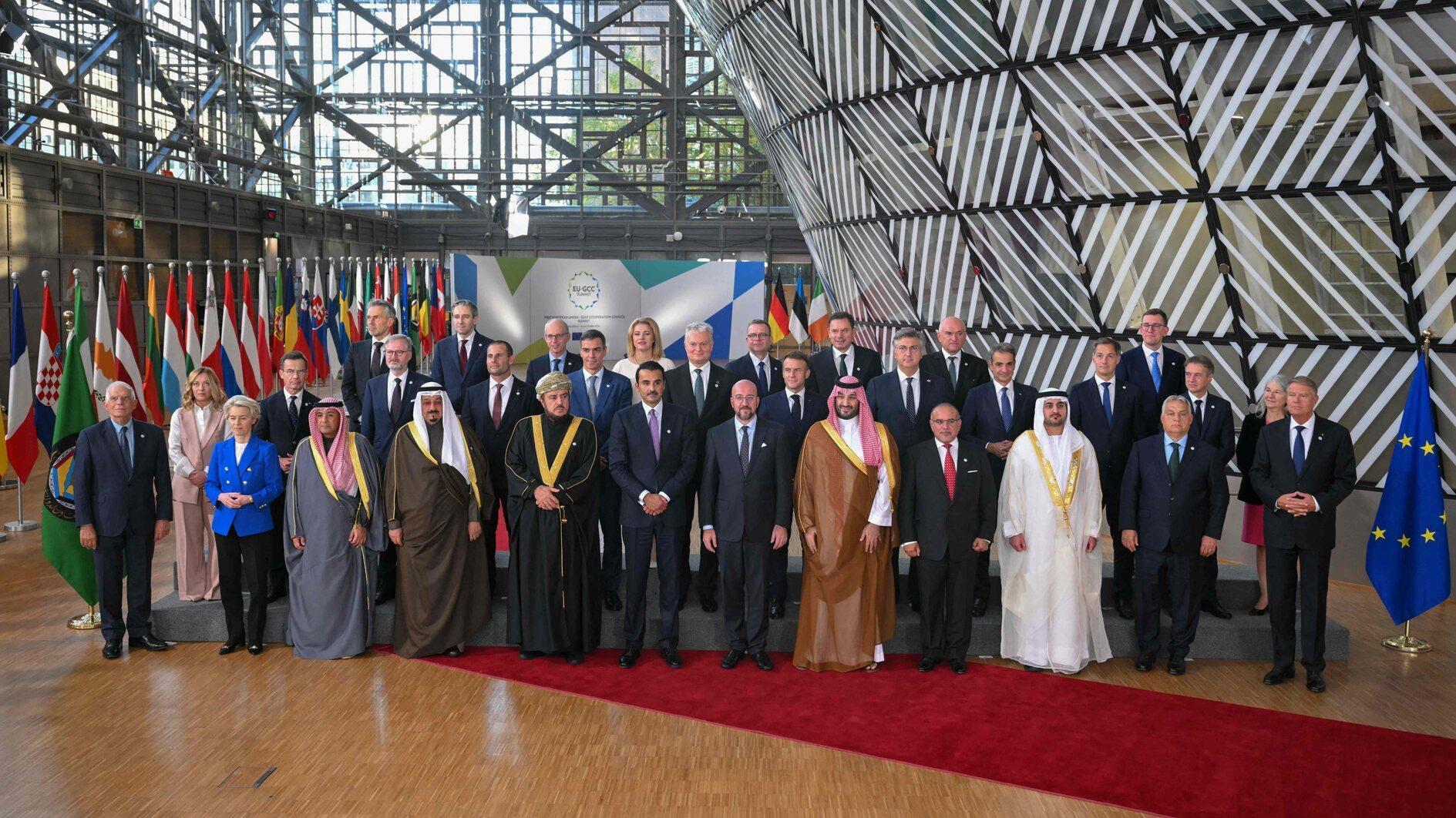 Middle East crisis top-of-mind at first EU-Gulf summit