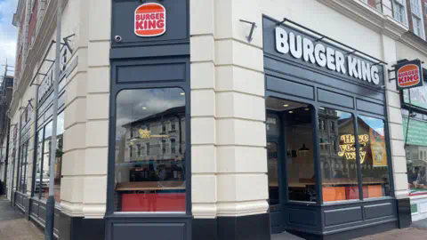 BBC/Daniel Sexton The Burger King restaurant in Tunbridge Wells