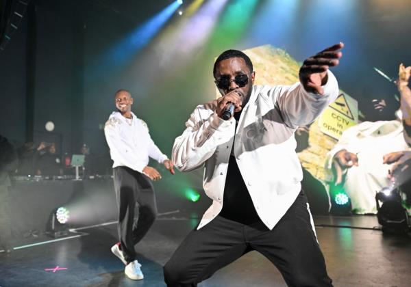 Diddy performs in London on November 7, 2023