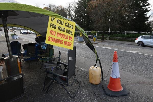 Some locals say they are scared of 56 men coming into the neighbourhood. Picture: Larry Cummins