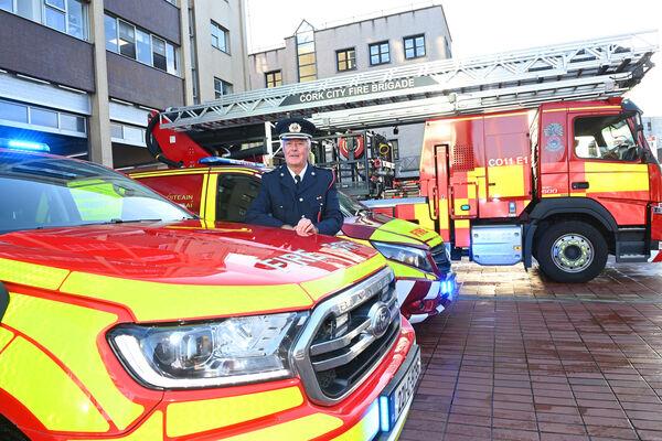 Gerry Myers, Third Officer, Green Watch, Cork City Fire Brigade. Pic Larry Cummins Gerry Myers, Third Officer, Green Watch, Cork City Fire Brigade. Pic Larry Cummins