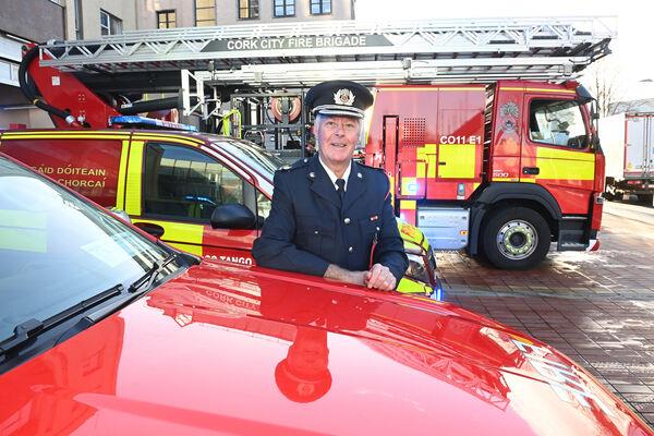 Gerry Myers, Third Officer, Green Watch, Cork City Fire Brigade. Pic: Larry Cummins Gerry Myers, Third Officer, Green Watch, Cork City Fire Brigade. Pic: Larry Cummins