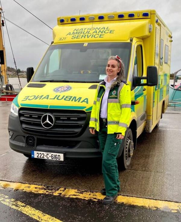 Alexandra Drafilova, paramedic, Wexford Alexandra Drafilova, paramedic, Wexford