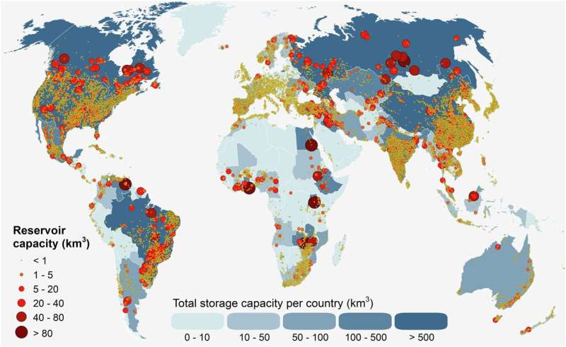 New global database of dams and reservoirs could transform water management