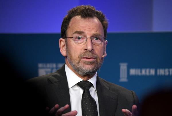 Edgar Bronfman, Jr. participating in a panel discussion at the Milken Institute 2019 Global Conference in Beverly Hills, California