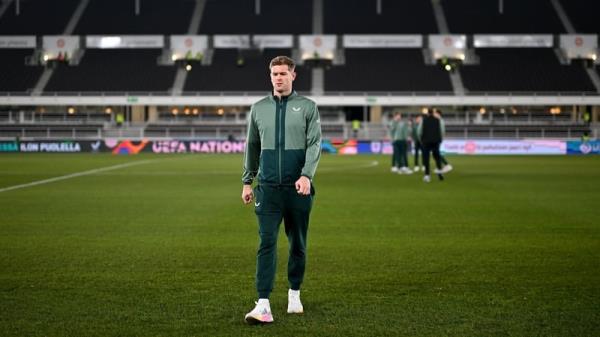 Nathan Collins captains the side in Helsinki