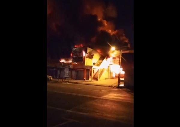 Kuala Krai market fire leaves upper level in ruins, no injuries reported