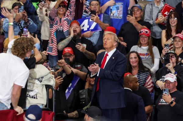 Trump predicted Biden and Harris will have an "explosion" between the two of them before election day.