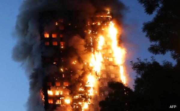 英国格伦费尔大厦火灾造成72人死亡，调查发现‘全部可避免’
