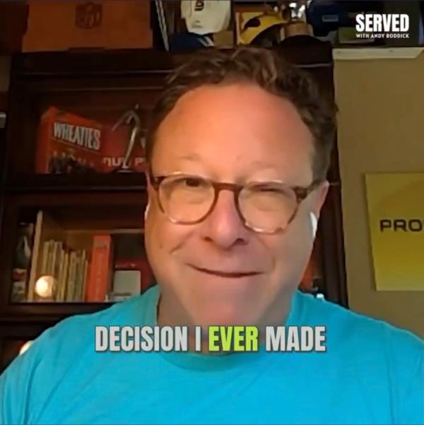 Veteran entertainment producer Michael Fuir reflected on the decision during a recent appearance on Andy Roddick's "Served" podcast.