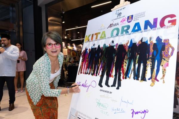 'Kita Orang Art Fair' 在独立季节庆祝本地艺术家的可持续艺术作品