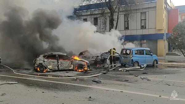 Russia says 20 dead after 'indiscriminate' Ukrainian strikes on Belgorod