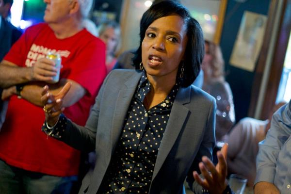 According to documents, Prince George's County Executive Angela Alsobrooks was late paying thousands of dollars in homeowners association fees.