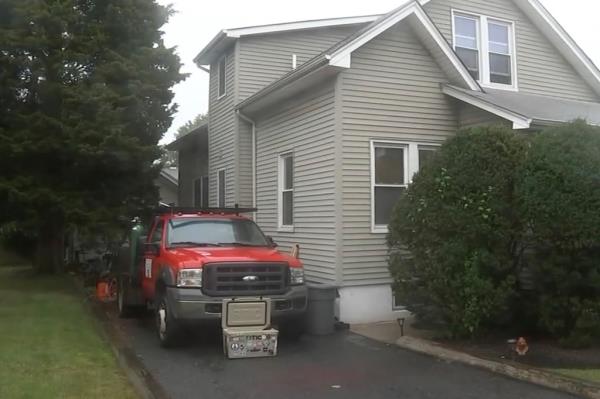 The suspect lives in a quiet suburban neighborhood.