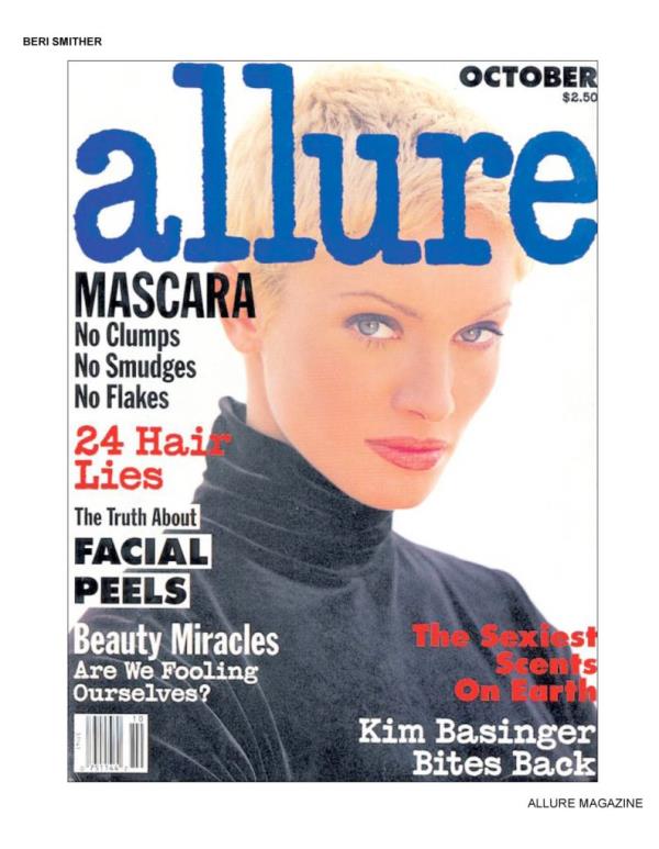 Beri Smither on cover of Allure