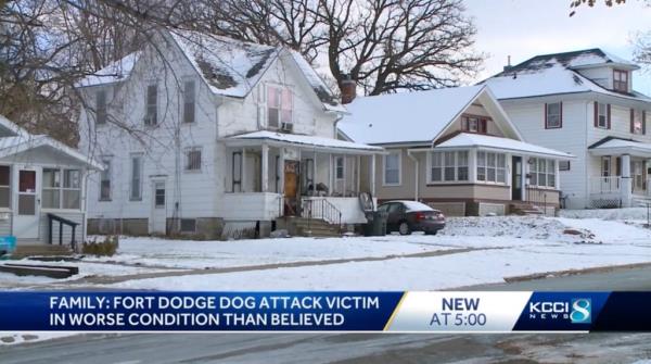 The house where Brittany was attacked.