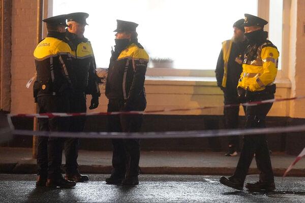 The alarm was raised shortly after 3.30pm this afternoon. Picture: Brian Lawless/PA Wire The alarm was raised shortly after 3.30pm this afternoon. Picture: Brian Lawless/PA Wire