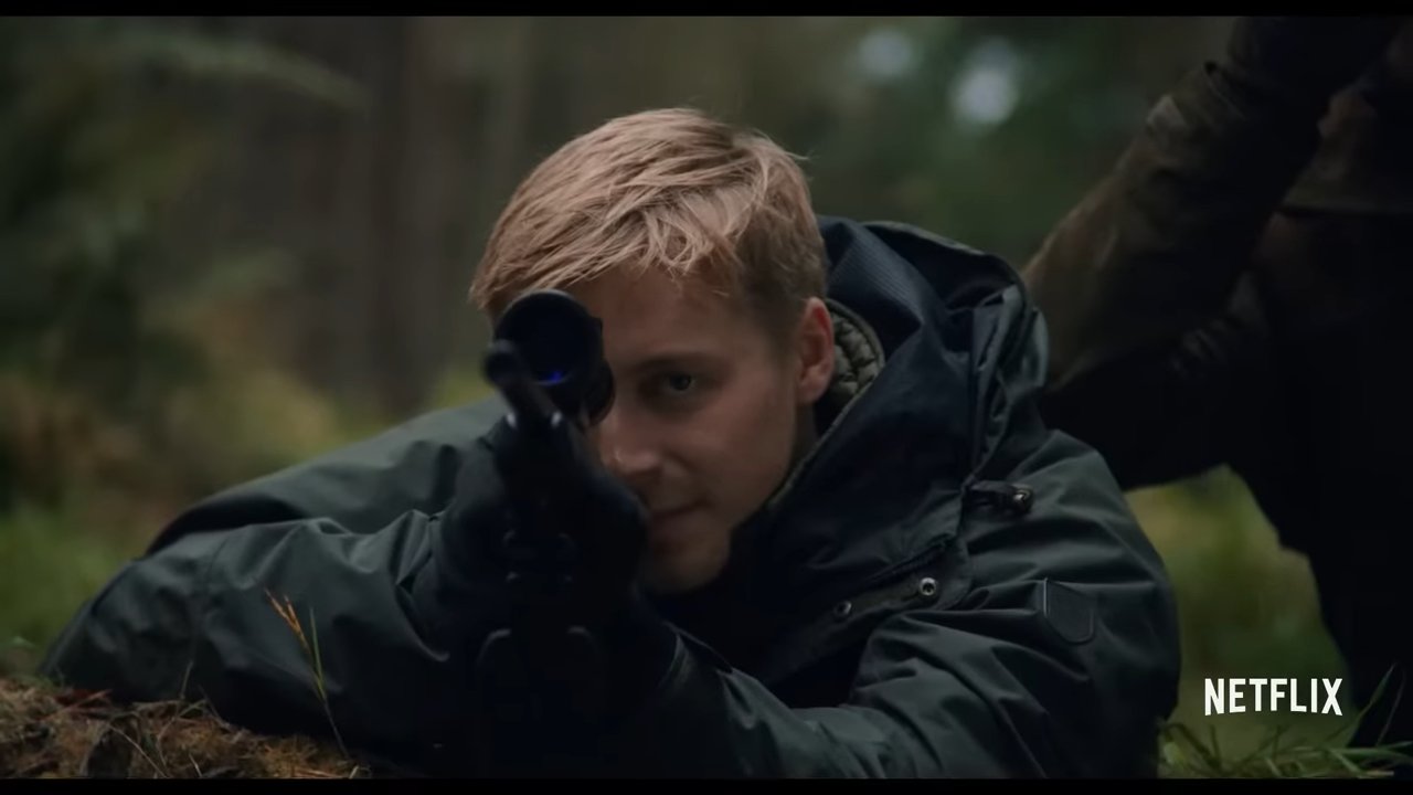 Jack Lowden in a still from Calibre