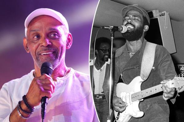  Frankie Beverly performs live onstage during the "I Wanna Thank You" Farewell Tour at Capital One Arena on June 14, 2024 in Washington, DC