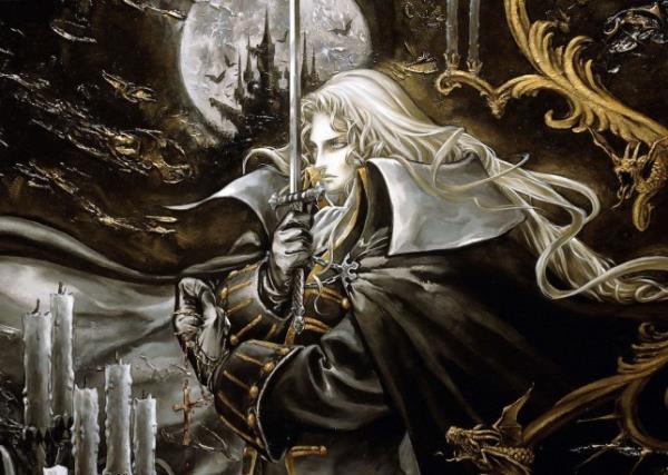 Castlevania: Symphony Of The Night key art