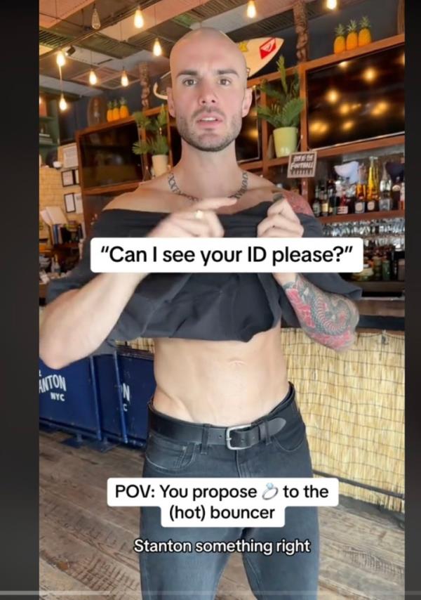 Timm can regularly been seen flashing his six-pack abs at the bar and flirting with regulars.